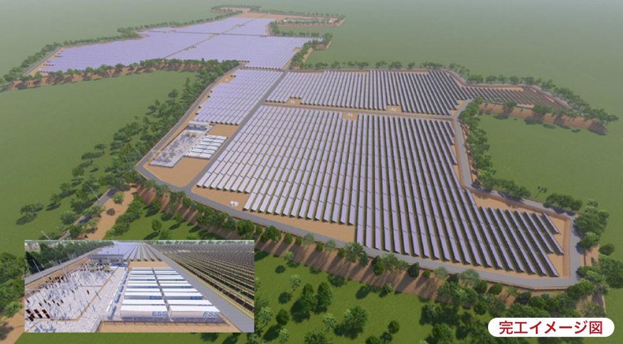 2021 / Thai / 35MW Solar Power and Storage Battery Project in Suphanburi Province
