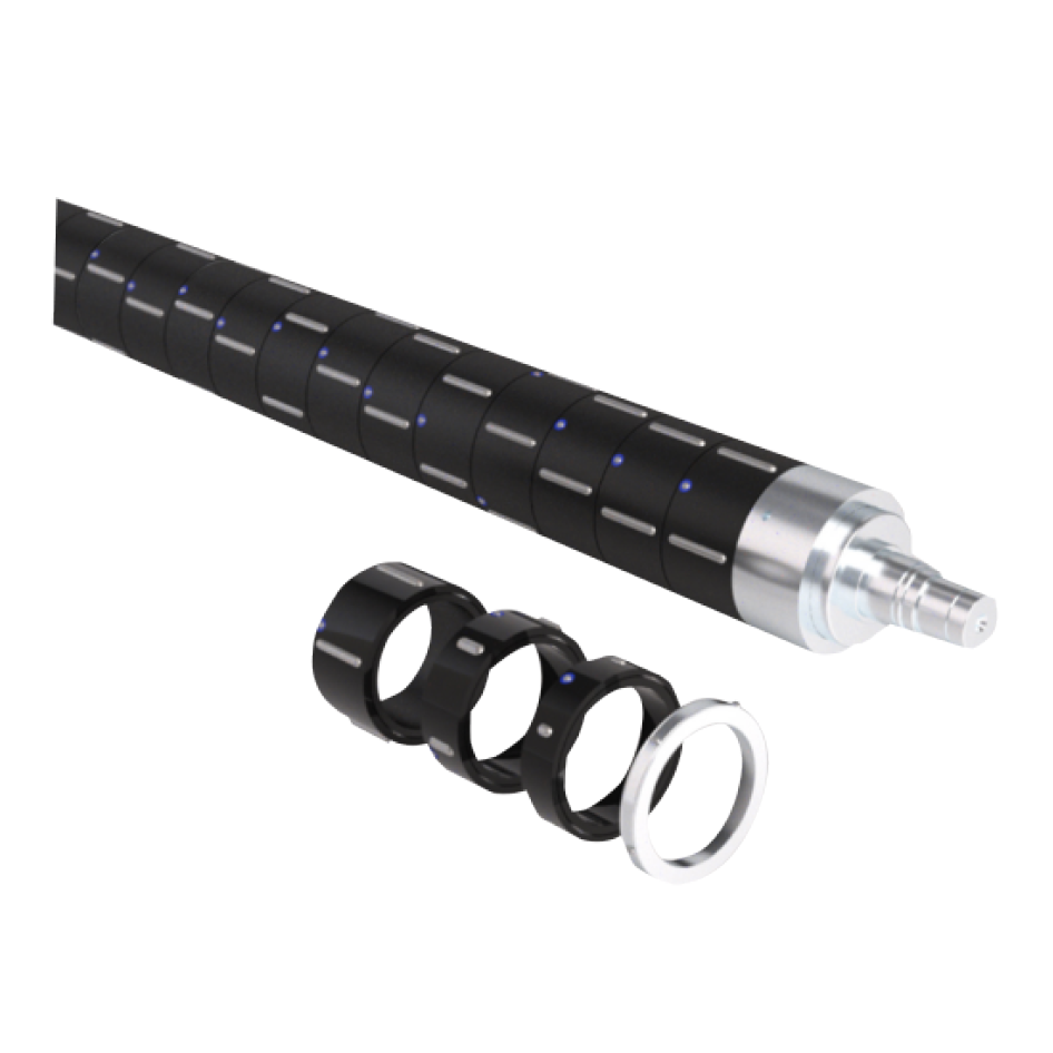 FRICTION SHAFTS WITH ROLLERSリング付きフリクションシャフト